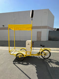 #04 - Ferla Ice Cream Bike - Yellow - Without Pedal assist